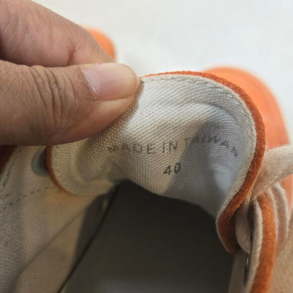 Maison Margiela MM6 Suede Low-Top Sneakers With Contrast Platform 5,5cm, size 40 - Picture 10 of 10